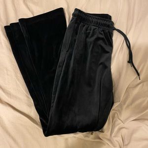 velvet yoga pants